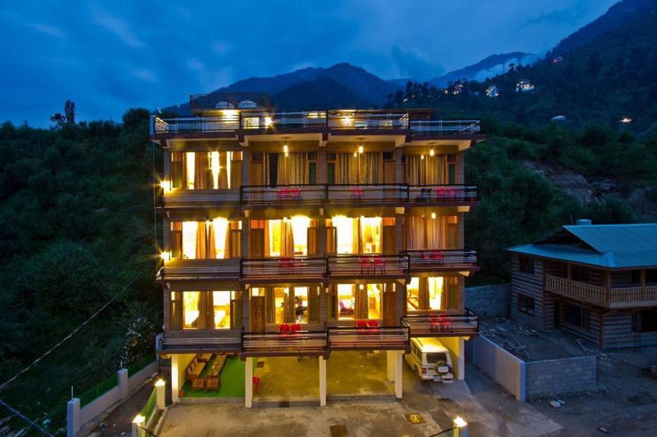 Oyo 10116 Hotel Rhythm Retreat Manāli Exteriör bild